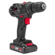 Masina de insurubat cu acumulator si incarcator, 2 x baterii Li-Ion, 2 Ah/20 V, filetanta Red Technic