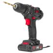 Masina de insurubat cu acumulator si incarcator, 2 x baterii Li-Ion, 2 Ah/20 V, filetanta Red Technic