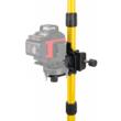 Trepied telescopic pentru nivela laser, inaltime maxima 4 m, Red Technic