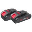 Foarfeca electrica pentru taiat crengi cu 2 x acumulatori 2 Ah, 30mm 20V, Red Technic