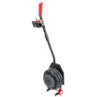 Cric pneumatic, capacitate 3.5 tone, perna aer 150 -400 mm 10 bari, cu roti si maner, Red Technic