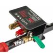 Cric pneumatic, capacitate 3.5 tone, perna aer 150 -400 mm 10 bari, cu roti si maner, Red Technic