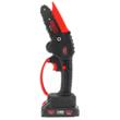 Fierastrau electric cu lant pentru taiat ramuri, cu acumulatori, 20V, 2Ah, Red Technic