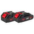 Fierastrau electric cu lant pentru taiat ramuri, cu acumulatori, 20V, 2Ah, Red Technic
