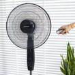 Ventilator de picioare, 40 cm, negru, Klausberg