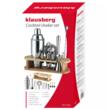 Set cocktail shaker pentru barmani, 16 piese , gri , Klausberg