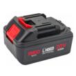 Pistol impact cu acumulator, 20 V, 4 Ah, 380 Nm, 4 tubulare incluse, Red Technic