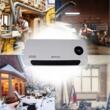 Aeroterma de perete, cu display si telecomanda, 1000w / 2000w, termostat, Powermat