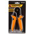 Cleste pentru sertizare cabluri electrice, 0,25 - 10 mm², Powermat 