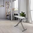 Masa de calcat 120 X 38 cm, cu suport pentru fierul de calcat, priza, profesionala Sepio