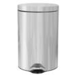  Cos de gunoi cu pedala si inchidere soft close, capacitate 12 litri, gri satinat, PowerX