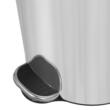  Cos de gunoi cu pedala si inchidere soft close, capacitate 12 litri, gri satinat, PowerX