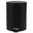 Cos de gunoi cu pedala si capac soft-close, capacitate 5 litri, negru, PowerX