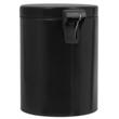 Cos de gunoi cu pedala si capac soft-close, capacitate 5 litri, negru, PowerX