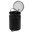 Cos de gunoi cu pedala si capac soft-close, capacitate 5 litri, negru, PowerX