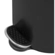 Cos de gunoi cu pedala si capac soft-close, capacitate 5 litri, negru, PowerX