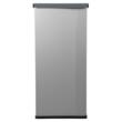  Cos de gunoi pentru colectare selectiva, sticla, hartie, plastic, deseuri mixte, 4x60 l, gri, PowerX