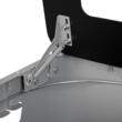 Cos gunoi pentru colectare selectiva 4x70l, sticla, hartie, plastic, deseuri mixte, gri, PowerX