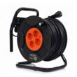  Rola de curent 30 m, cu lampa cu Led atasata, prelungitor cu tambur, Kraft