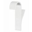 Set 2 carlige din plastic pentru calorifer, 24 x 100 mm, cuier tip carlig pentru prosoape Sepio