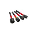 Set 4 chei tubulare hexagonale magnetice,13,10,8,7 mm, Kraft