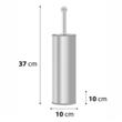 Set perie wc cu suport, inox, Sepio