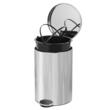  Cos de gunoi cu pedala si capac soft close, capacitate 12 litri, gri, PowerX
