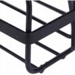  Etajera, raft pentru baie cu vetuze, 83x258x5 mm, Negru, Sepio