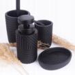 Suport pentru periute dinti, pensule, negru, model 3D, Sepio
