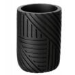 Suport pentru periute dinti, pensule, negru, model 3D, Sepio
