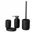 Suport pentru periute dinti, pensule, negru, model 3D, Sepio
