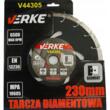 Disc diamantat, pentru beton, 230x22.2x10 mm, Verke