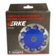 Disc diamantat pentru slefuit materiale dure, 125mm TIP T, slefuire uscata, Verke