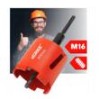 Carotă diamantata pentru beton, 82 mm, SDS+, M16, 5 segmente, Verke