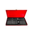 Trusa biti, imbusuri, torx, canelat, 40 piese, 30-75 mm, Verke