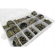  Set saibe de etansare, metal-cauciuc, 240 piese, M6 - M30, Verke