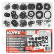 Trusa sigurante pentru interior si exterior, 225 piese, 6 - 32 mm, Verke