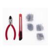 Pistol de lipit si sudat plastic, 120 W, accesorii incluse, Kraft