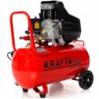 Compresor de aer 50 litri, 206 l/min, 230V, 8 bari, Kraft