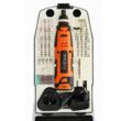 Minipolizor, freza cu acumulator 12V, 25000 rpm, 55 piese, Kraf