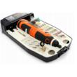 Minipolizor, freza cu acumulator 12V, 25000 rpm, 55 piese, Kraf