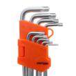  Set chei torx T10-T 50 mm, in forma de stea, 9 piese, Kraft