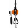 Palan manual cu lant, cu parghie, capacitate 500kg, 4 m, troliu, Kraft