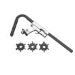 Trusa pentru montat segmenti pe piston, cleste de strangere, 75/100/150 mm, Kraft