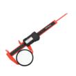 Subler electronic cu afisaj LCD, 0 - 150 mm, rosu, Kraft