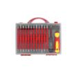  Set surubelnite izolate pentru electricieni, 14 bucati, Kraft