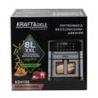  Friteuza cu aer cald, 8 litri, 2200W, Kraft