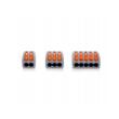 Set 60 conectori electrici rapizi, terminale cu clips, PCT-212, PCT-213, PCT-215, Kraft