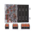Set 60 conectori electrici rapizi, terminale cu clips, PCT-212, PCT-213, PCT-215, Kraft