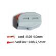 Set 60 conectori electrici rapizi, terminale cu clips, PCT-212, PCT-213, PCT-215, Kraft